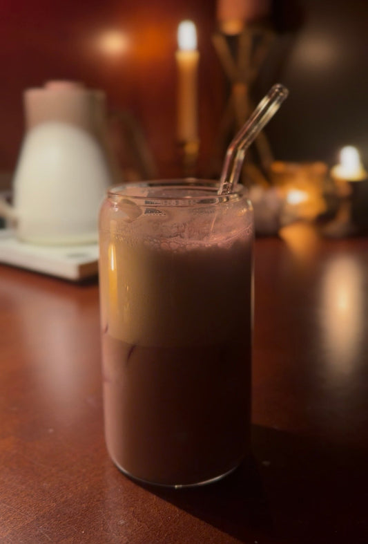 Iced Petals & Fog Latte