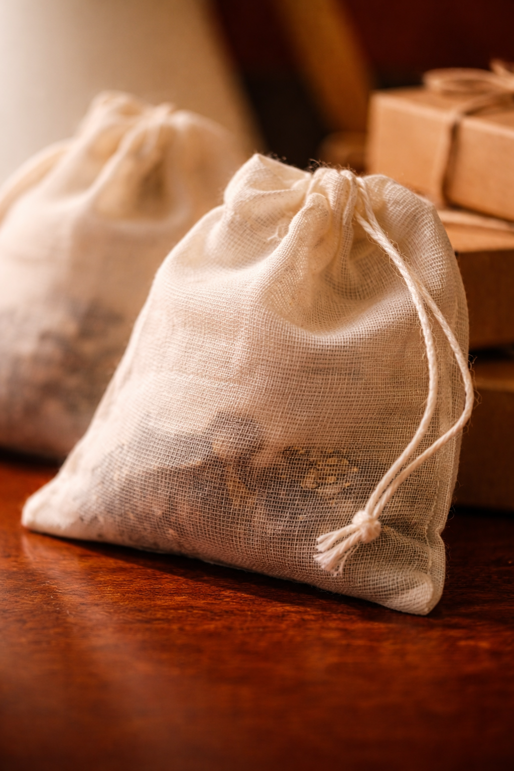 Reusable Muslin Tea Bags